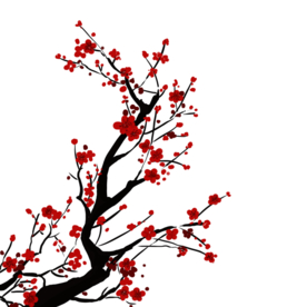 梅花树枝元素