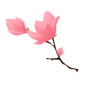 梅花树枝元素