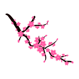 梅花树枝元素