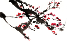 梅花树枝元素