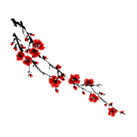 梅花树枝元素