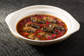 红腰豆烩腰参