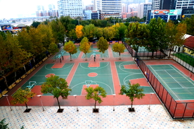 校园图片 校园风光 校园操场