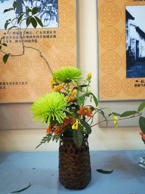 菊花插花