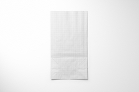 午餐纸袋样机集