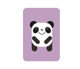 手绘 熊猫
