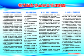 餐饮服务食品安全管理制度
