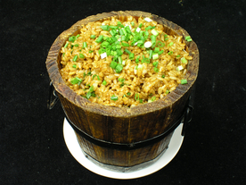 木桶酱油饭