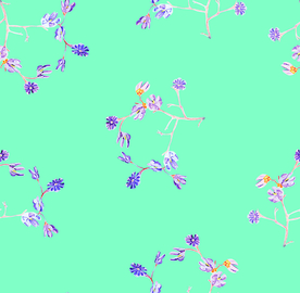 扎染 大牌 小碎花 数码 印花