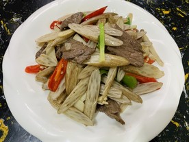 藕尖炒肉