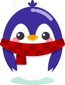 卡通企鹅