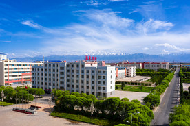 航拍酒泉卫生学校