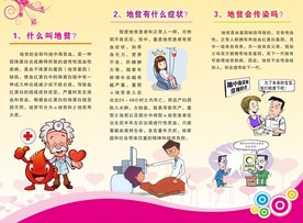 地中海贫血 三折页 地贫血