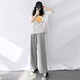 阔腿裤女高腰2020春夏新款韩