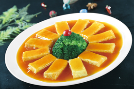 鲍汁贵妃豆腐