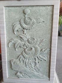 菊花浮雕