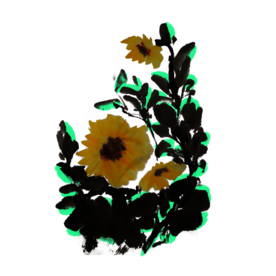 水墨插画素材