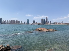 青岛海边美景