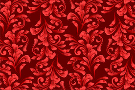 花纹无缝图案 无缝印花