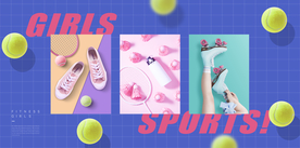 淘宝韩版休闲鞋促销海报