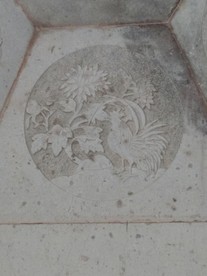 浮雕花卉