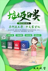 垃圾分类宣传海报