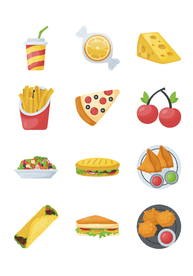 饮食图标