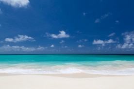 蓝天大海沙滩
