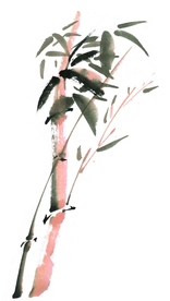 水墨竹子