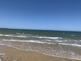 蓝天大海沙滩