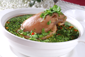 菜根肘子怪味肘子