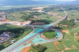 高清立交桥高速公路