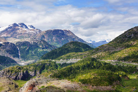 壮丽的大山美景