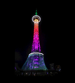 武进电视塔夜景