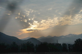 夕阳