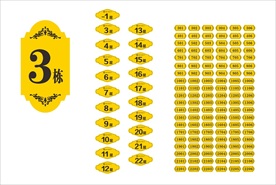 门牌  楼牌 楼号 楼层