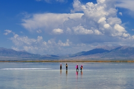茶卡盐湖