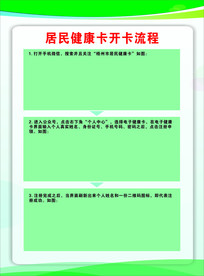 绿色流程图