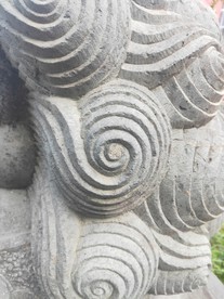石狮子 石狮子纹路