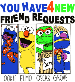 芝麻街 裁片 字体