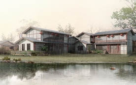现代建筑园林