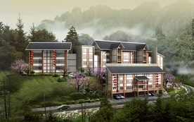 现代建筑园林