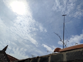 秋日傍晚的天空