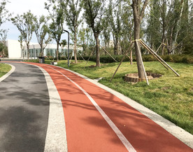 公园塑胶跑道