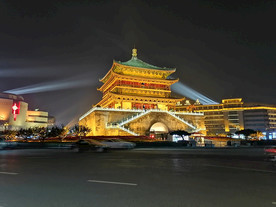 钟楼夜景