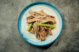 腐竹配料食材背景海报素材