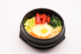腊肠石锅拌饭 石锅拌饭 石锅