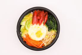 腊肠石锅拌饭 石锅拌饭 石锅