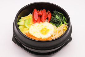 腊肠石锅拌饭 石锅拌饭 石锅