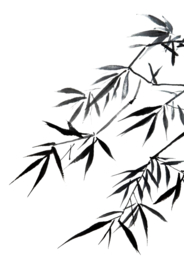 水墨竹子